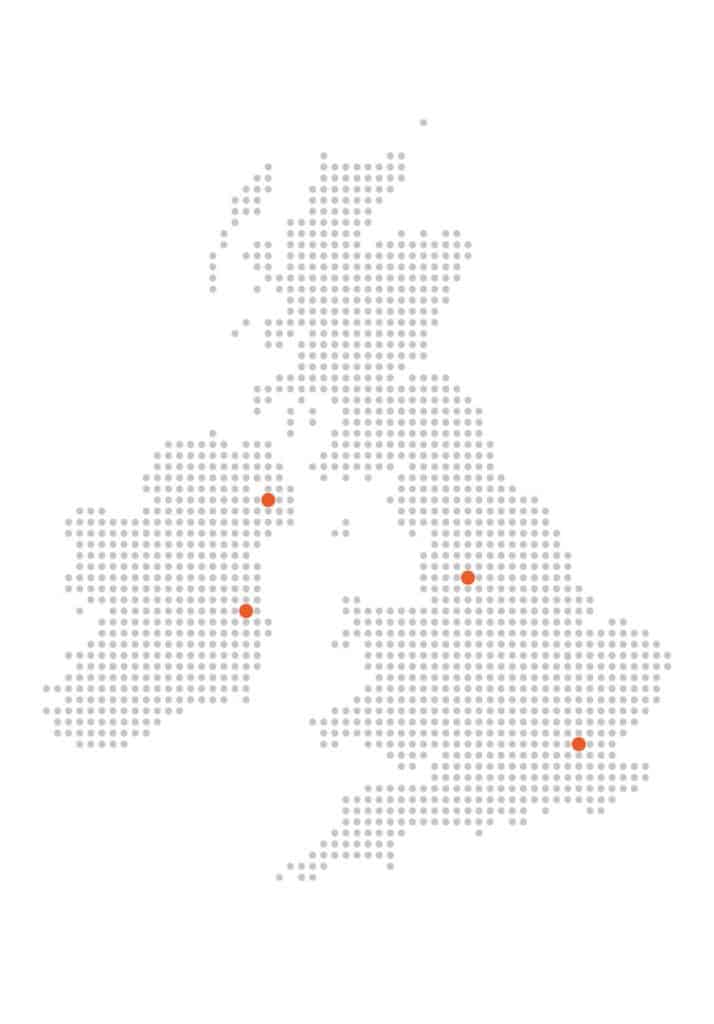 TODD dot map company locations